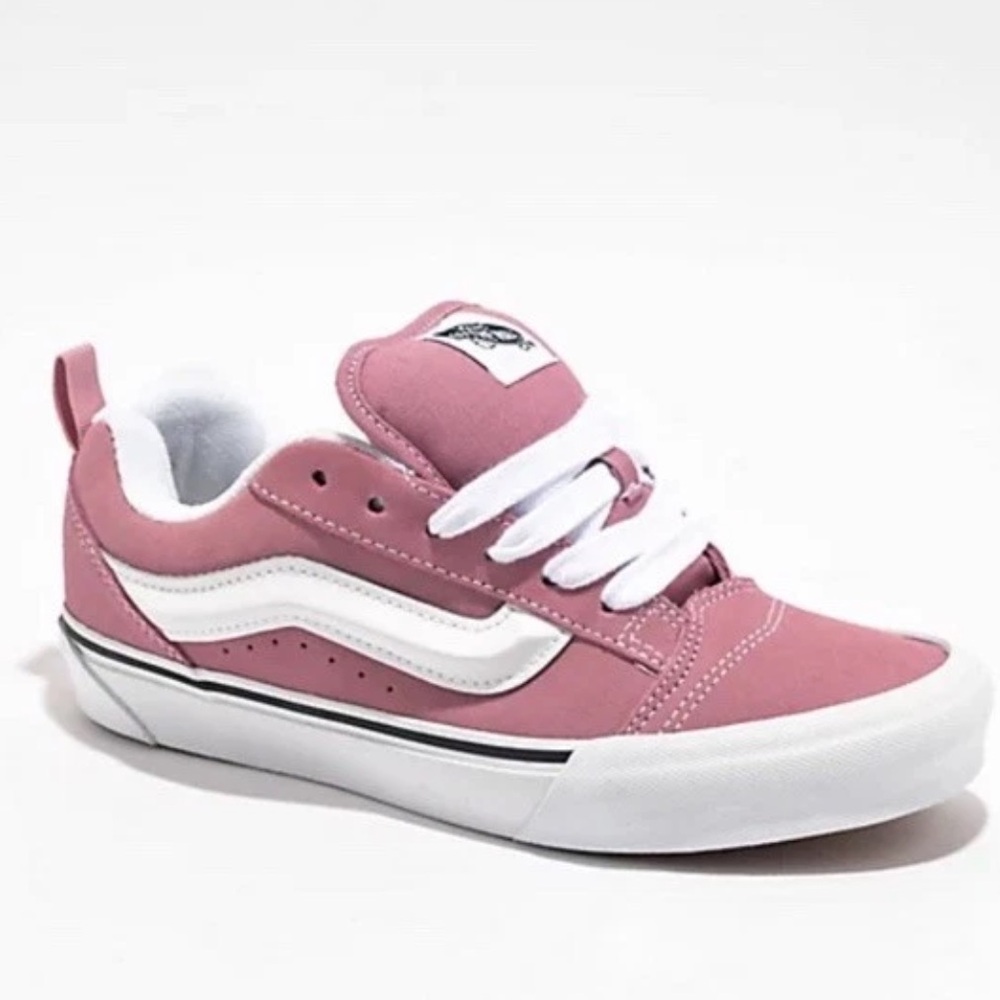 Vans Pink and White Sneaker